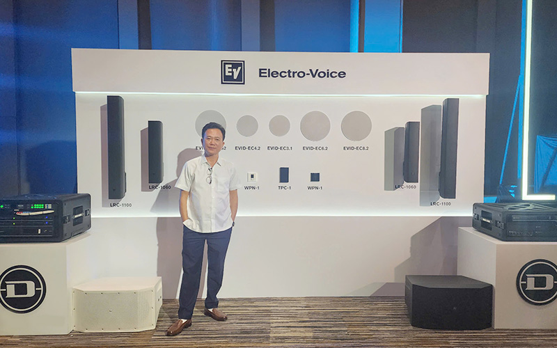 Loa âm trần Electro-Voice EVID tại sự kiện Thái Lan