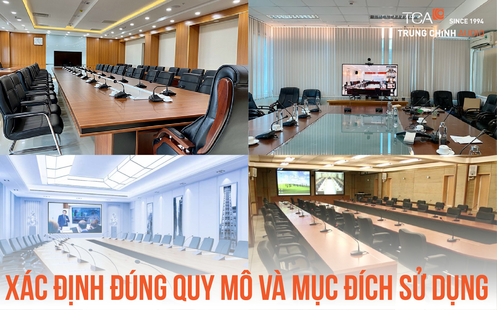 Xác định đúng quy mô và mục đích sử dụng