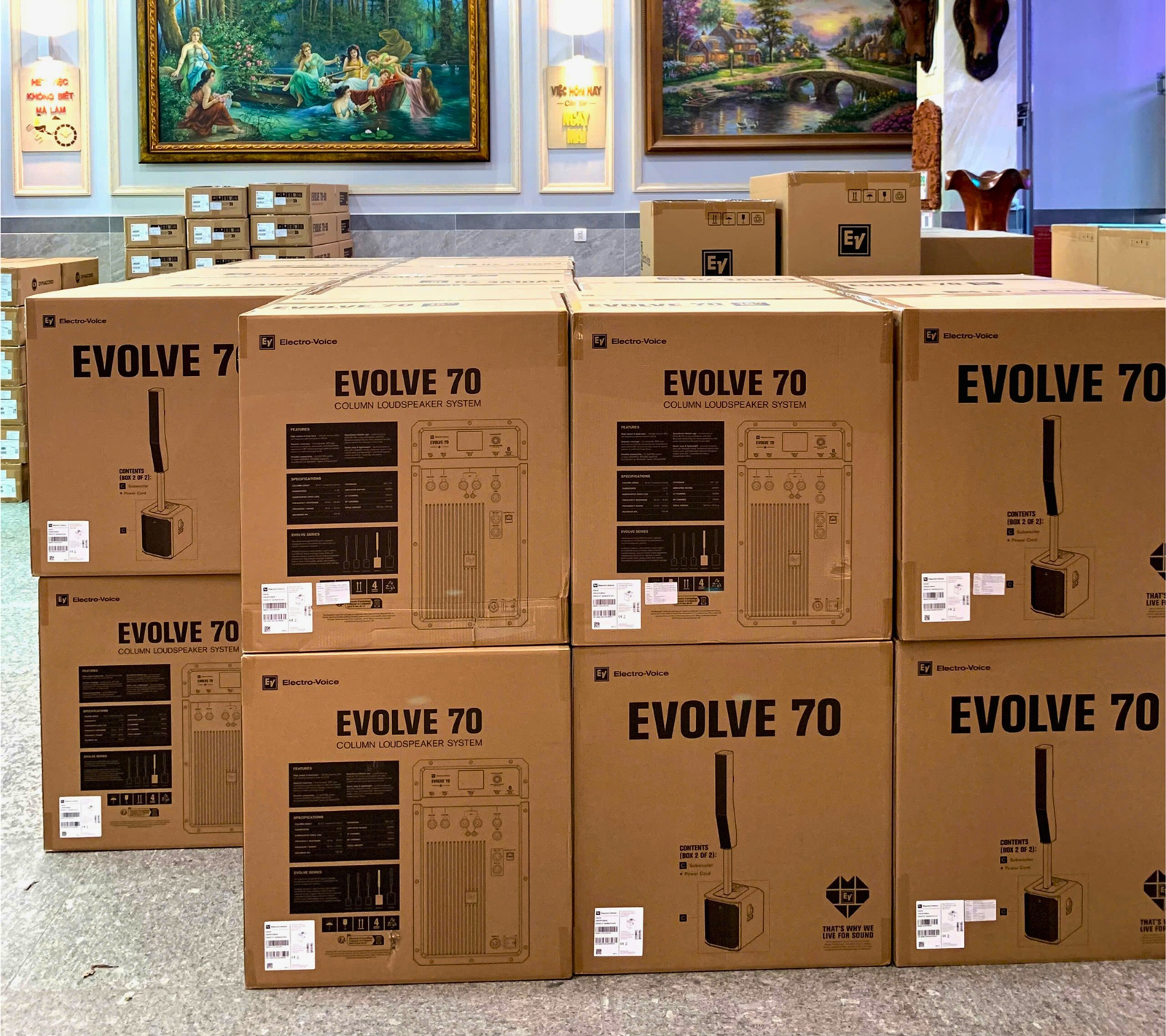 tca phân phối evolve 70