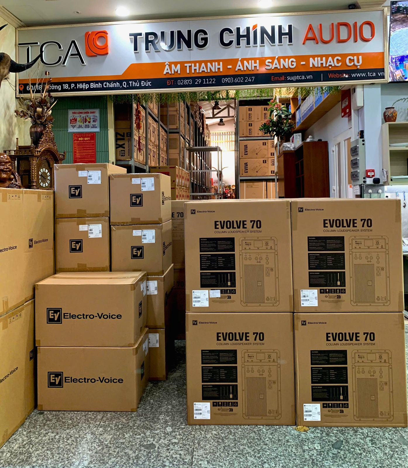 loa evolve 70 tại tca