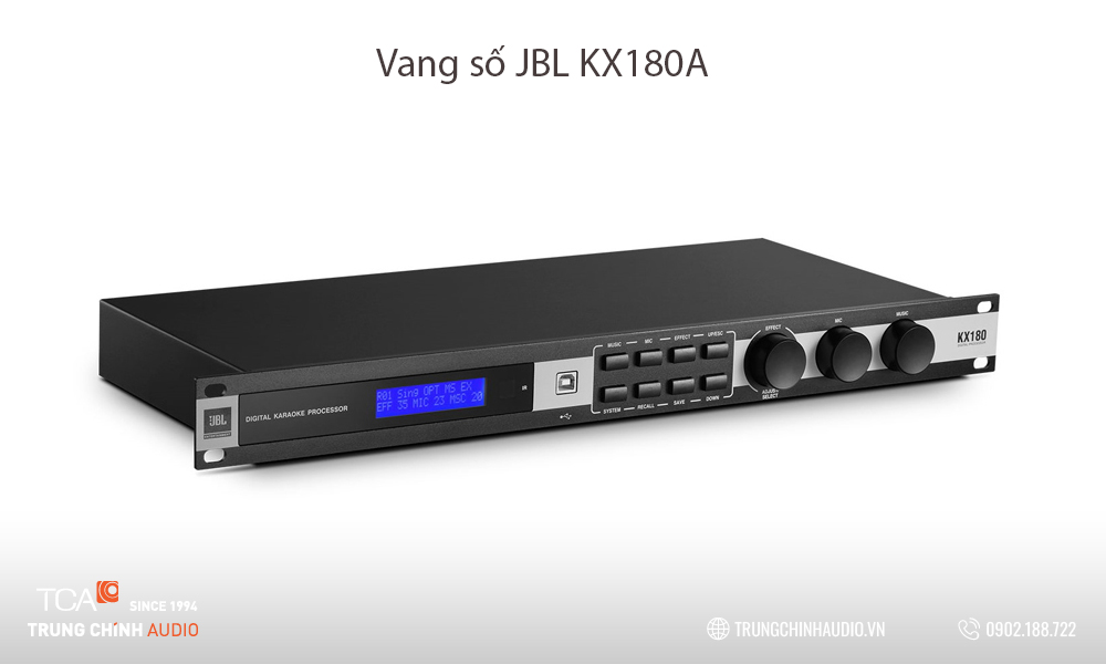 Mixer JBL KX180A - Vang số chất lượng đến từ Mỹ