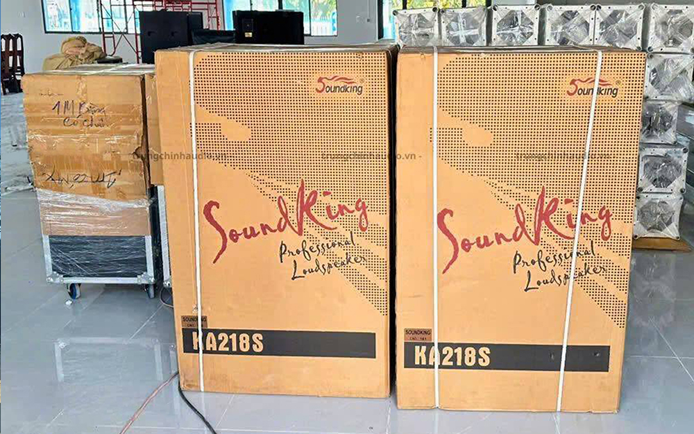 Thiết bị âm thanh sử dụng tại nhà thi đấu đa năng Mang Thít