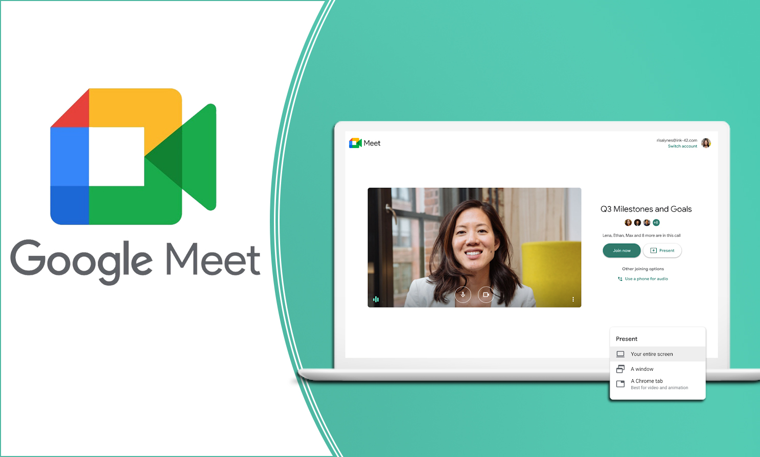 Ứng dụng Google Meet cho họp trực tuyến và hội nghị truyền hình trực tuyến