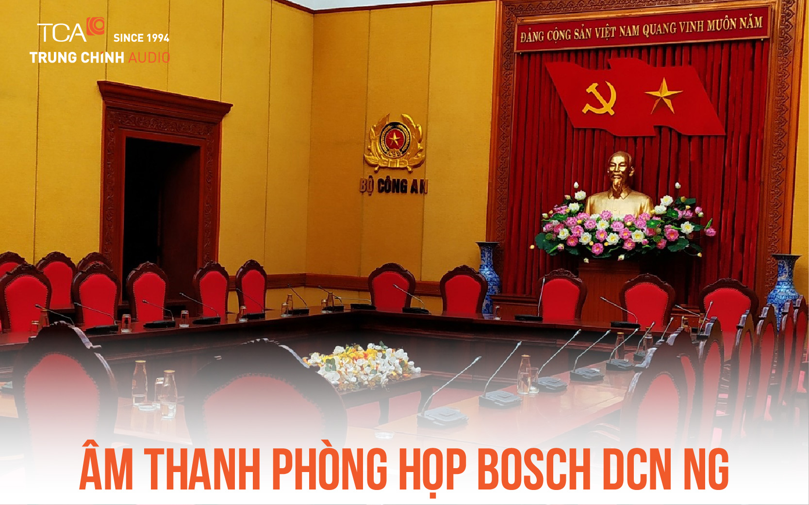 Âm thanh phòng họp Bosch DCN NG