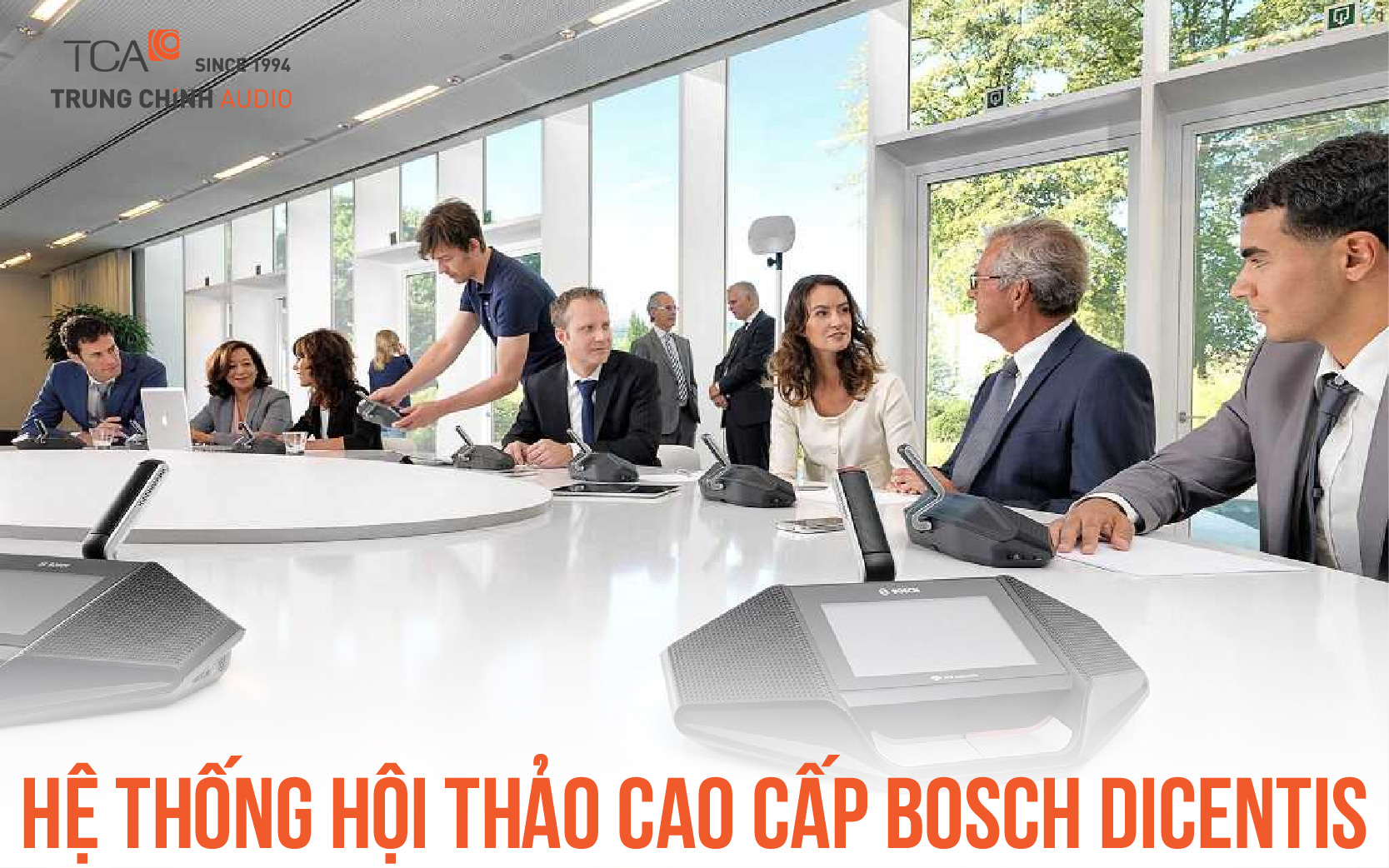 Hệ thống hội thảo cao cấp Bosch Dicentis
