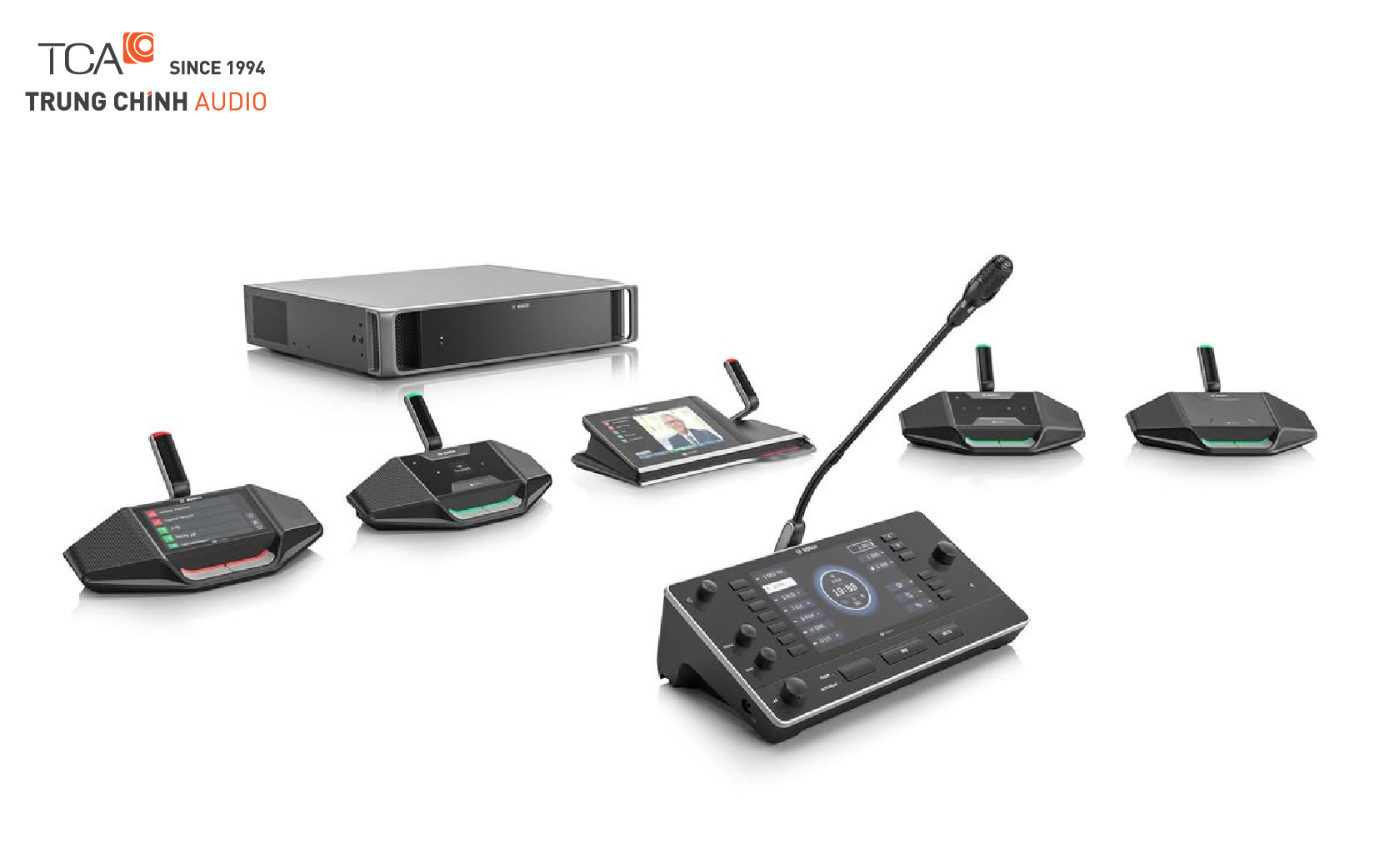 Các thiết bị hội nghị hội thảo Bosch cơ bản