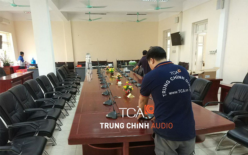 Bảo trì hệ thống âm thanh hội thảo CCS900