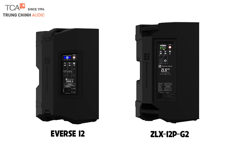 ZLX-12P-G2 sở hữu màn LCD lớn hơn Everse 12