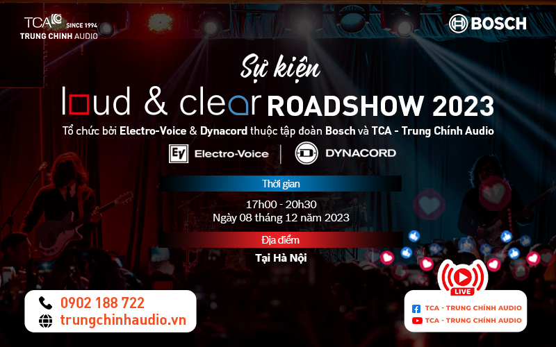 Sự kiện “Loud & Clear Roadshow 2023” tại Hà Nội