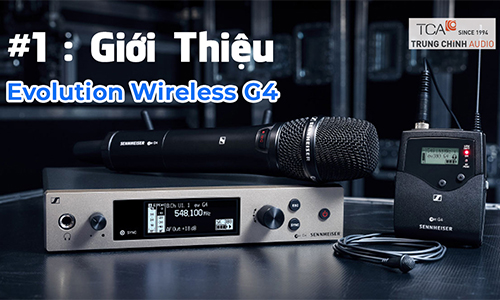Hướng dẫn sử dụng Sennheiser EW G4
