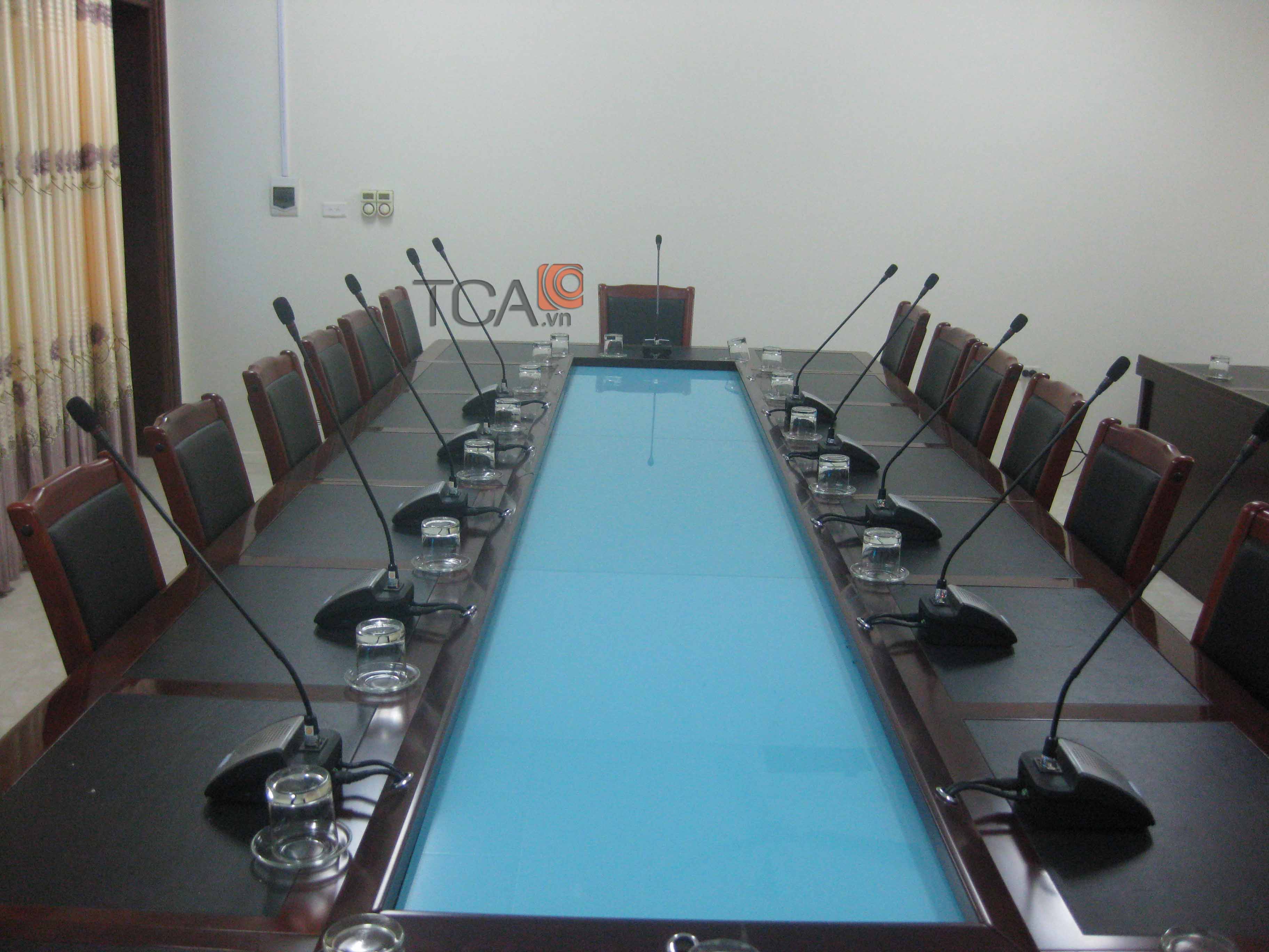 Hệ thống âm thanh hội thảo TOA tại Sở nội vụ tỉnh Điện Biên từ TCA
