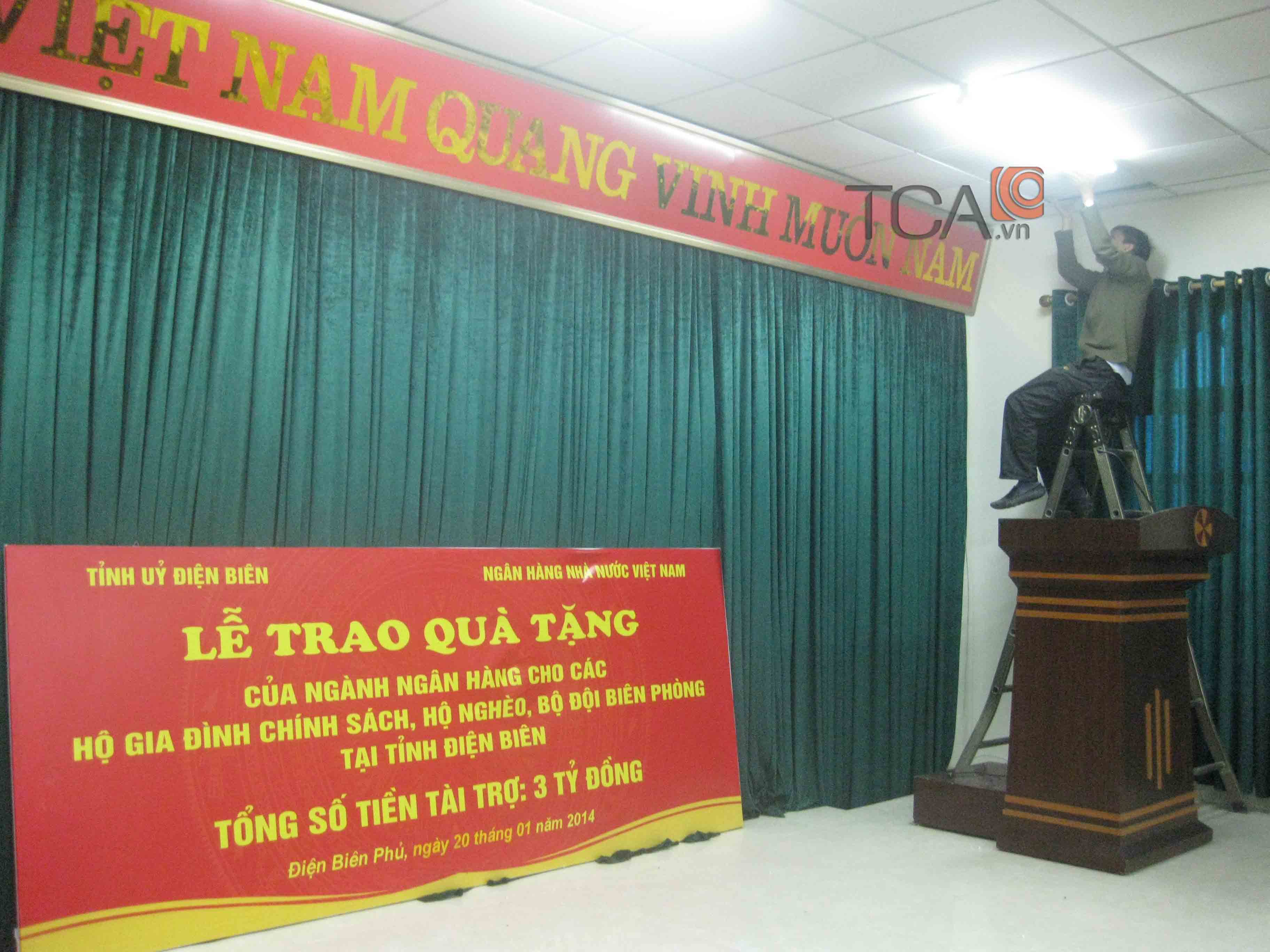 Hệ thống âm thanh hội thảo TOA tại Sở nội vụ tỉnh Điện Biên từ TCA