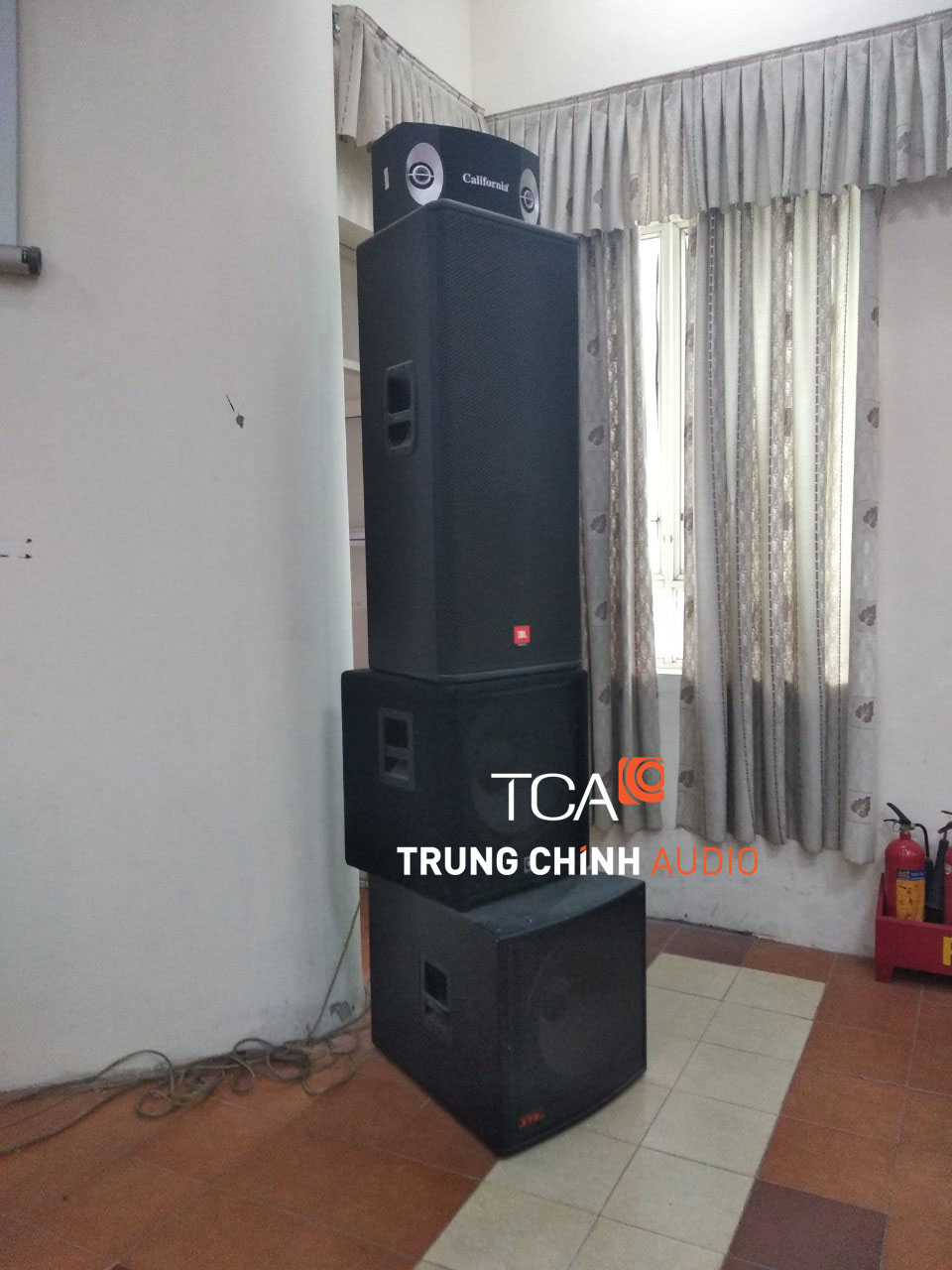 TCA thiết kế hệ thống âm thanh hội trường tại trường ĐH Lao Động – Xã Hội