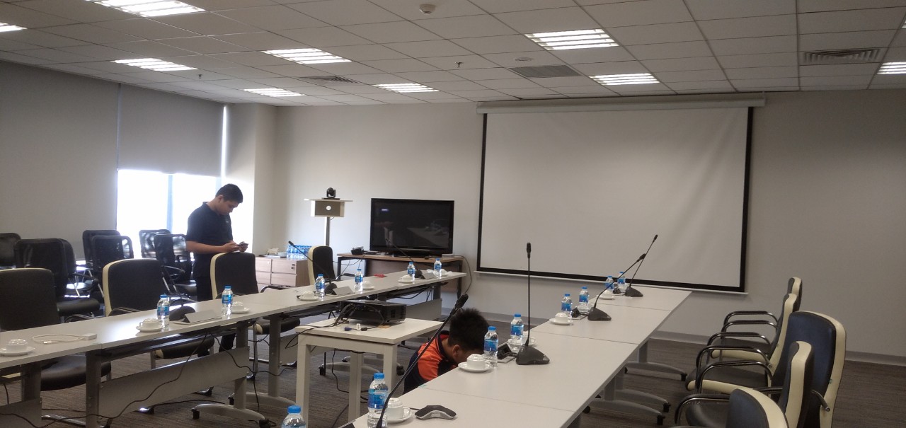 TCA lắp đặt phòng họp tại: Trung tâm Internet Việt Nam, Bộ thông tin và truyền thông