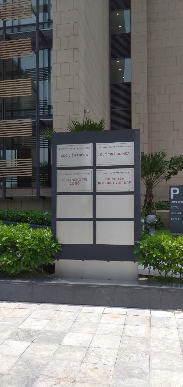 TCA lắp đặt phòng họp tại: Trung tâm Internet Việt Nam, Bộ thông tin và truyền thông