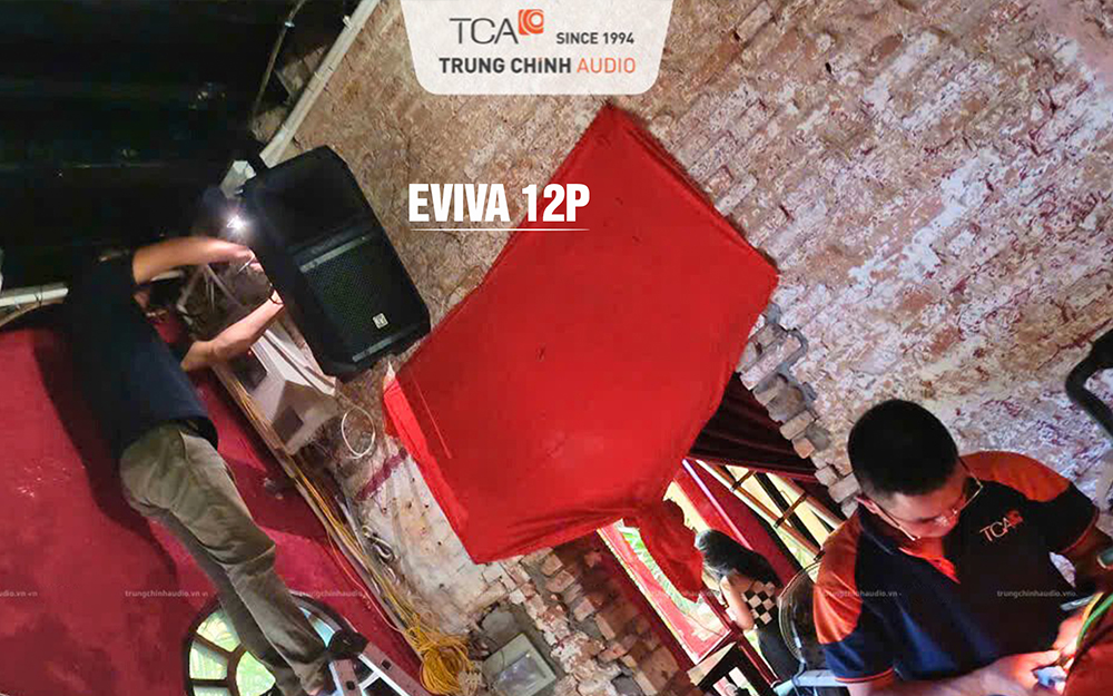 Hệ thống loa Electro-Voice EVIVA 12P lắp đặt cho nhà hàng