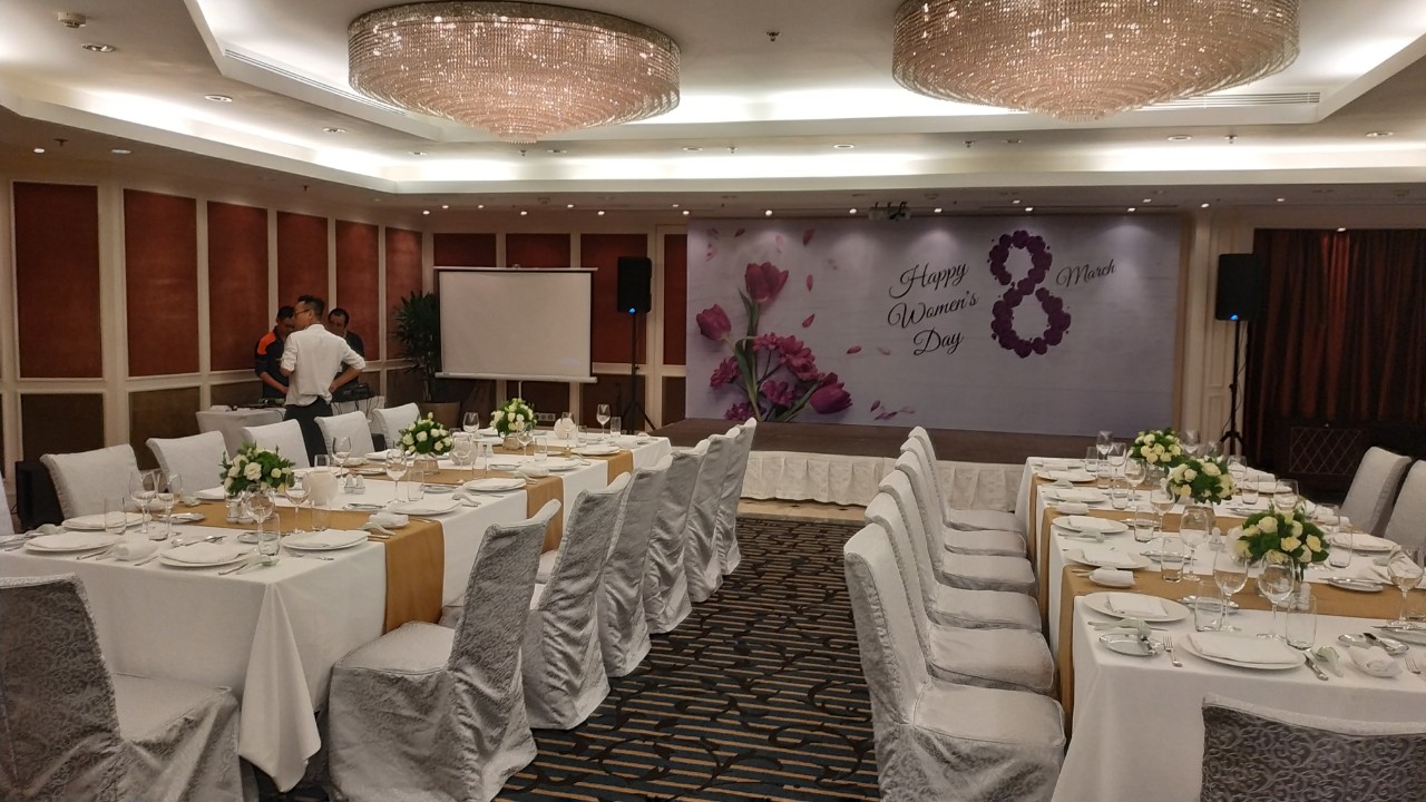 TCA “chạy show đắt hàng” lắp đặt âm thanh phục vụ mùng 8 tháng 3