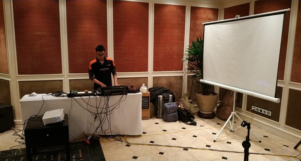 TCA “chạy show đắt hàng” lắp đặt âm thanh phục vụ mùng 8 tháng 3