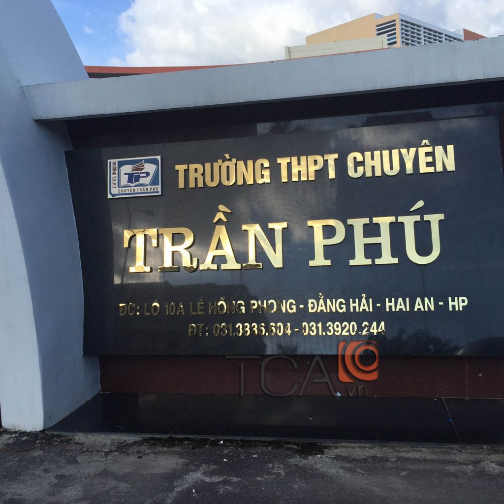 TCA lắp đặt âm thanh thông báo TOA FV-200 cho THPT chuyên Trần Phú Hải Phòng