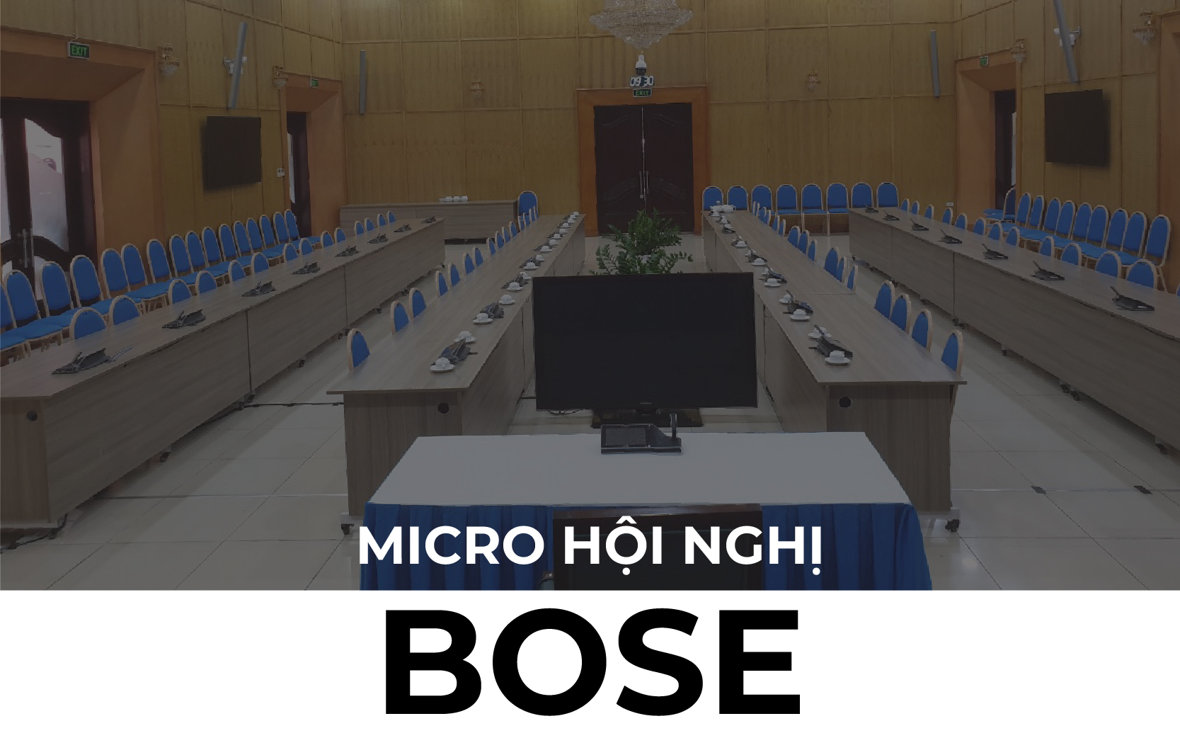 Bộ micro hội nghị Bose