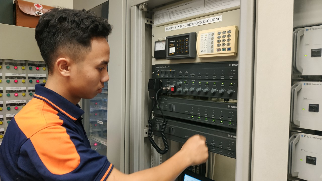 Trung Chính Audio setup hệ thống âm thanh: Trụ sở chính Ngân hàng Vietcombank