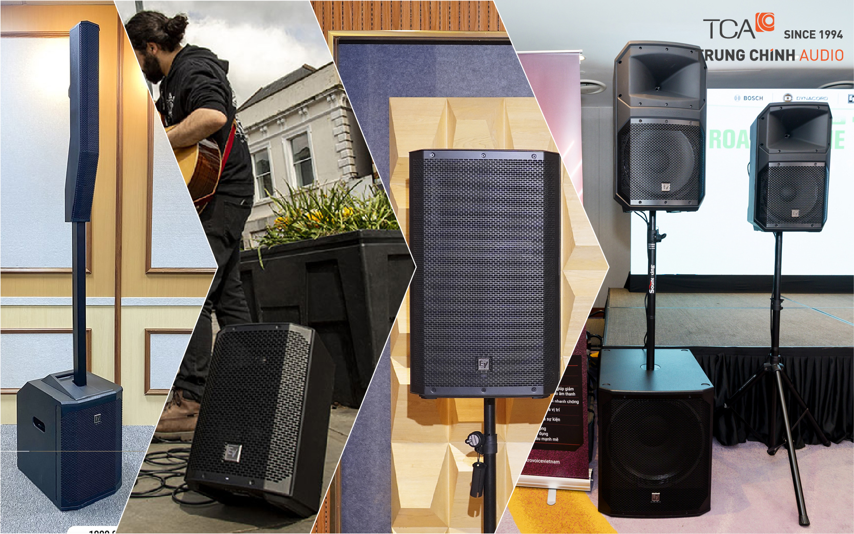 Hành trình phát triển loa Electro-Voice EVIVA