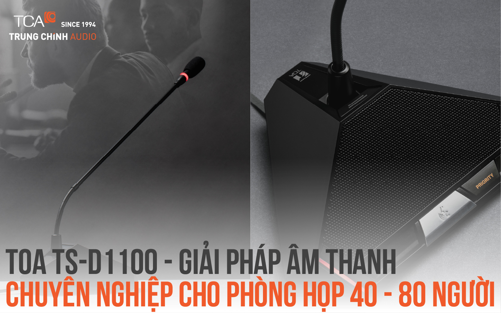 Giới thiệu chung về hệ thống TOA TS-D1100