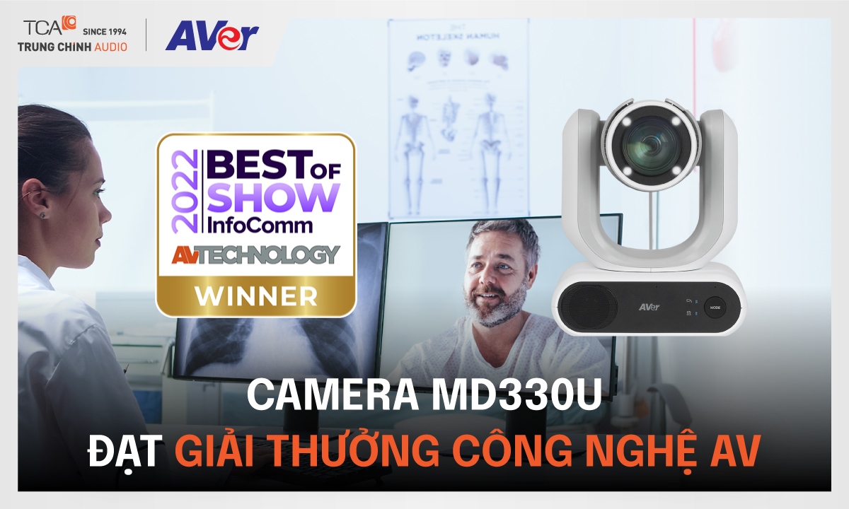 Camera MD330U đạt giải thưởng công nghệ AV