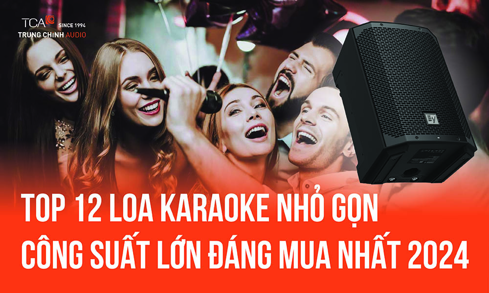TOP 12 Loa karaoke nhỏ gọn công suất lớn đáng mua nhất 2024