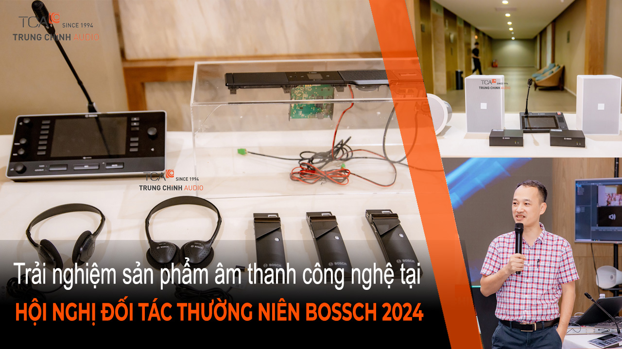 Trải nghiệm sản phẩm âm thanh tại sự kiện BOSCH 2024