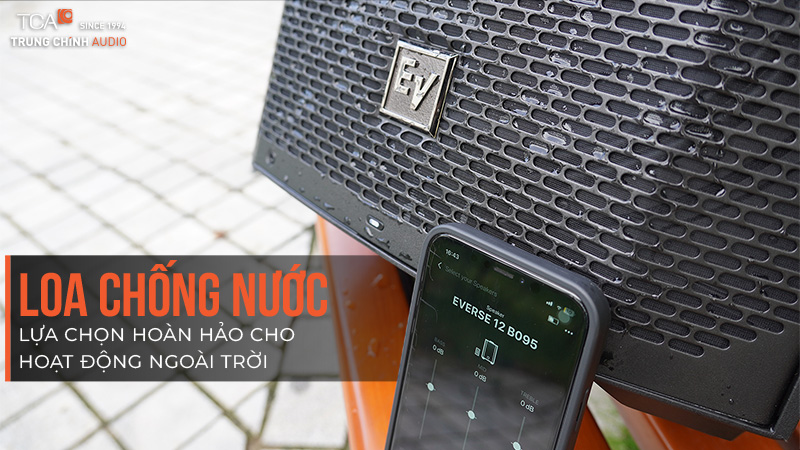 Loa chống nước: lựa chọn hoàn hảo cho hoạt động ngoài trời