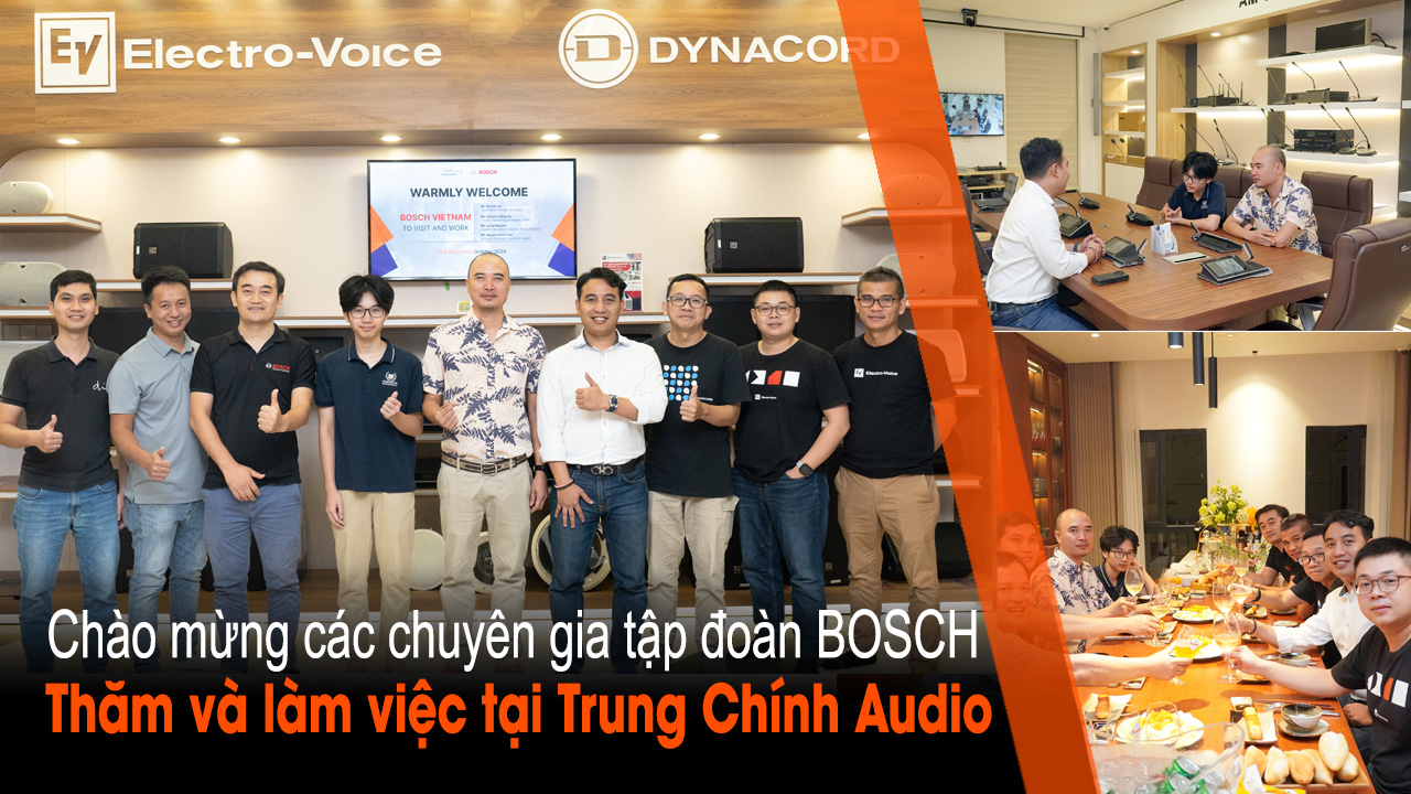 Chào mừng các chuyên gia Tập đoàn BOSCH sang thăm và làm việc