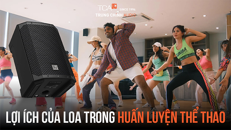 Lợi ích vượt trội của loa huấn luyện thể thao