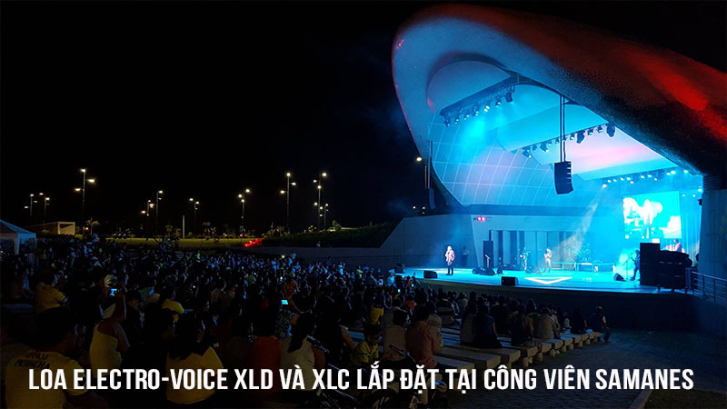 Loa Electro-Voice XLD và XLC mang âm thanh tuyệt đỉnh đến cho công viên Samanes
