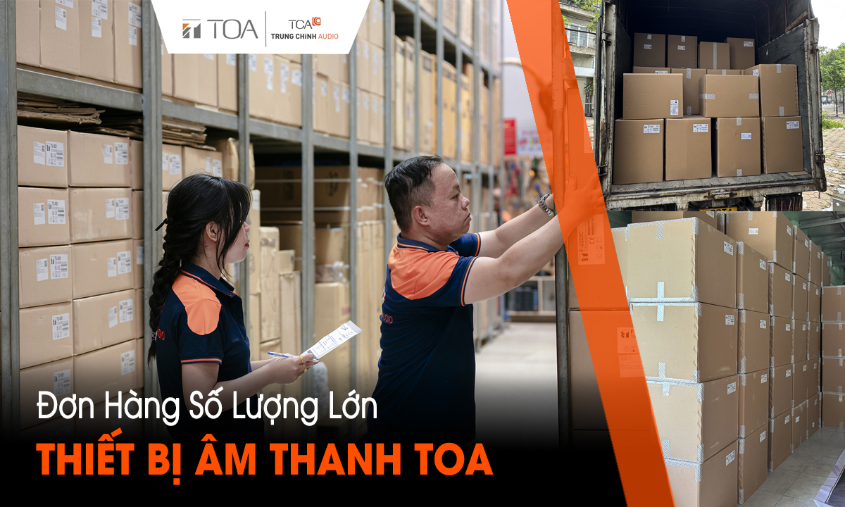 Năng lực cung cấp Thiết bị âm thanh TOA, loa nén TOA quy mô lớn cho dự án
