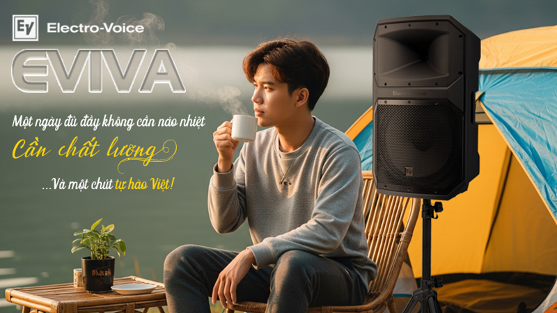 Loa Electro-Voice EVIVA cùng bạn chạm đến bình yên và cảm xúc thiên nhiên bên hồ Trị An