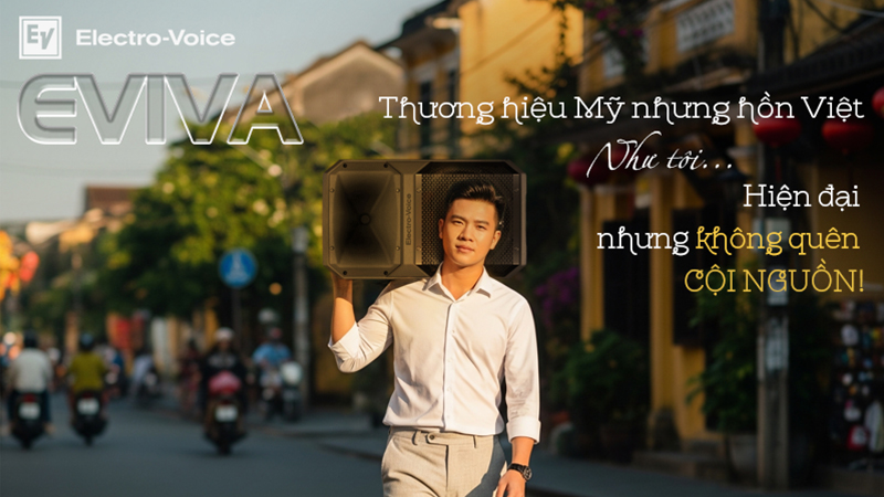Loa Electro-Voice EVIVA mang âm thanh Mỹ giao hòa cùng vẻ đẹp cổ kính Hội An