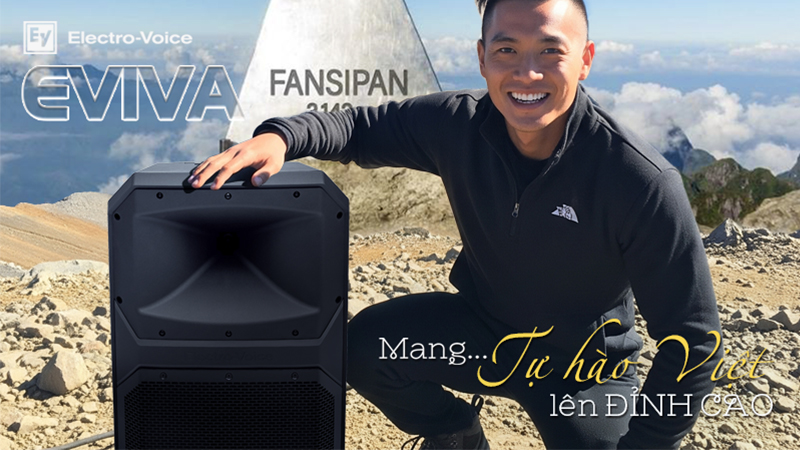 Loa Electro-Voice EVIVA chinh phục nóc nhà Đông Dương - đỉnh Fansipan