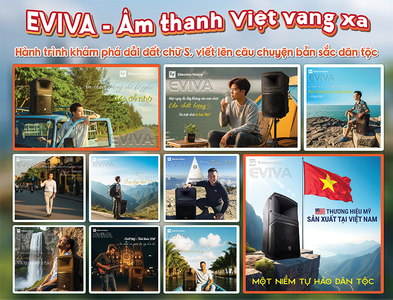 EVIVA – Hành trình đưa âm thanh Việt vươn xa bằng hình ảnh