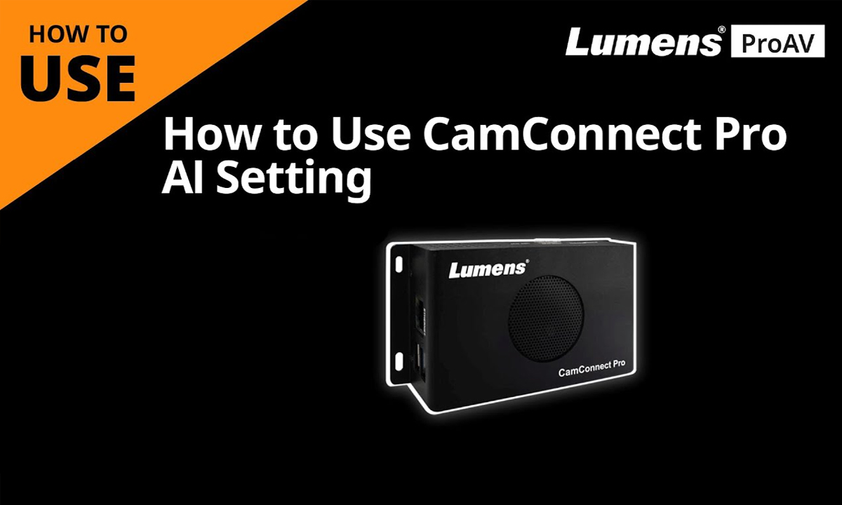 Hướng dẫn kết nối hệ thống CamConnect Pro AI-Box1 với camera PTZ và micro gắn trần