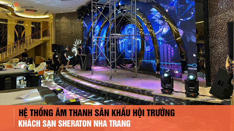 Âm thanh hội trường Sheraton Nha Trang – Giải pháp Yamaha & EV