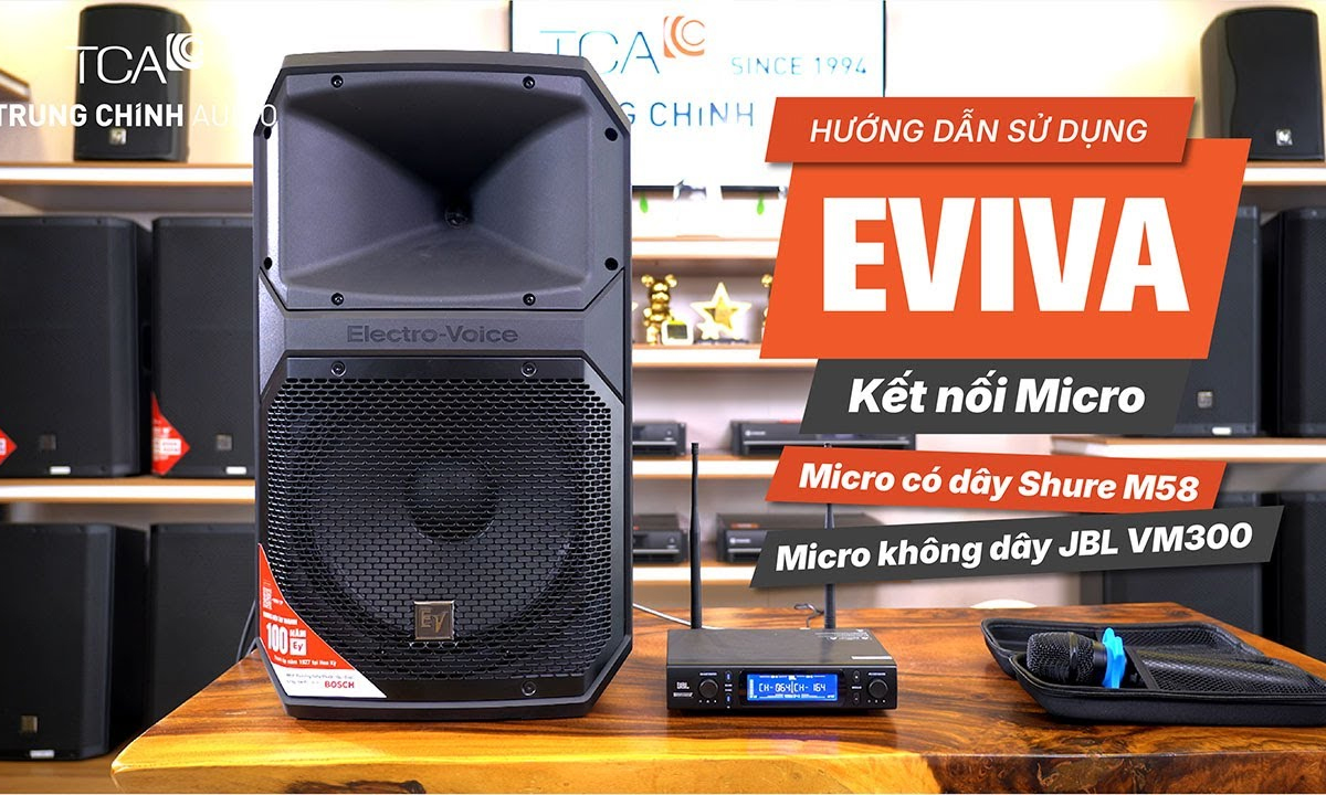 [Tài liệu & VIDEO] Hướng dẫn sử dụng loa di động EVIVA