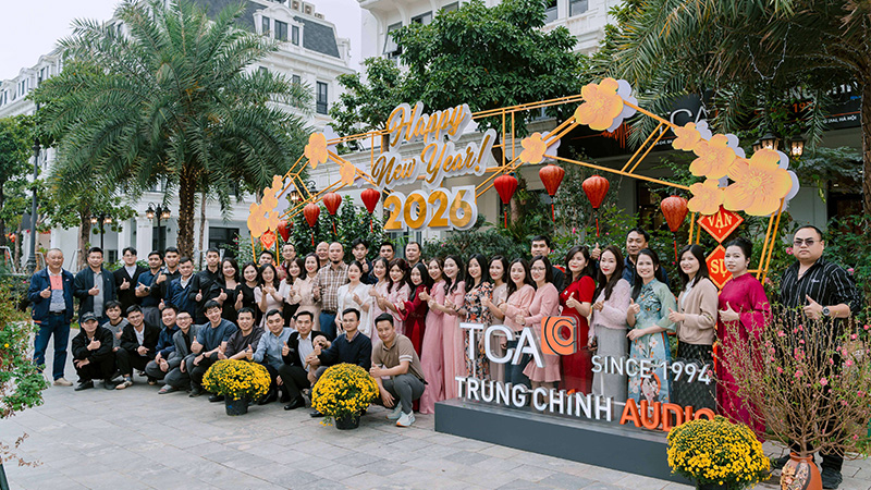 TCA – Trung Chính Audio tổ chức tiệc tất niên 2025: Khẳng định vị thế - Lan tỏa tinh thần đồng đội