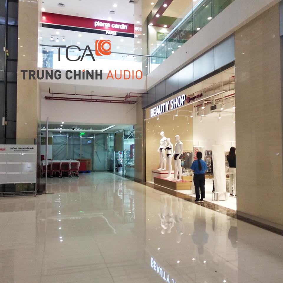Lăp đặt hệ thống âm thanh thông báo trung tâm thương mại, siêu thị Lotte Mart Tại Hà Nội