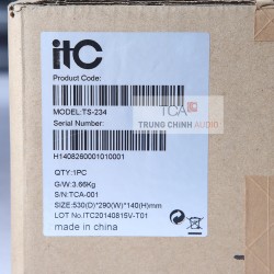 Bộ xử lí âm thanh hội nghị ITC TS-234