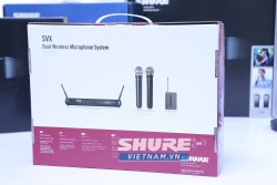 Bộ thu và phát đôi kèm micro không dây cầm tay Shure SVX288E/PG58