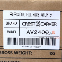 POWER CREST & CARVER AV-2400