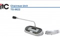 Hệ thống âm thanh hội thảo ITC TS-0604 128 micro có chức năng bỏ phiếu
