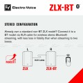 Loa liền công suất Bluetooth Electro-Voice (EV) ZLX-15BT