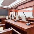 Cấu hình âm thanh hội thảo 22 máy BOSCH CCS 700